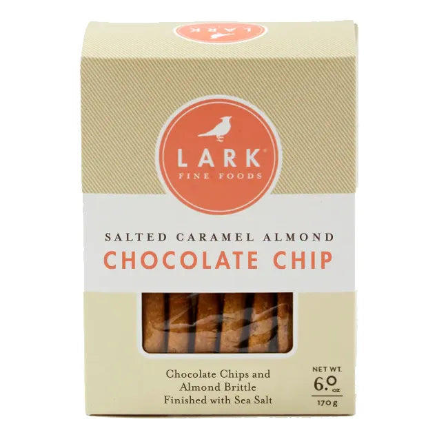 Lark Salted Caramel Almond Chocolate Chip Cookies