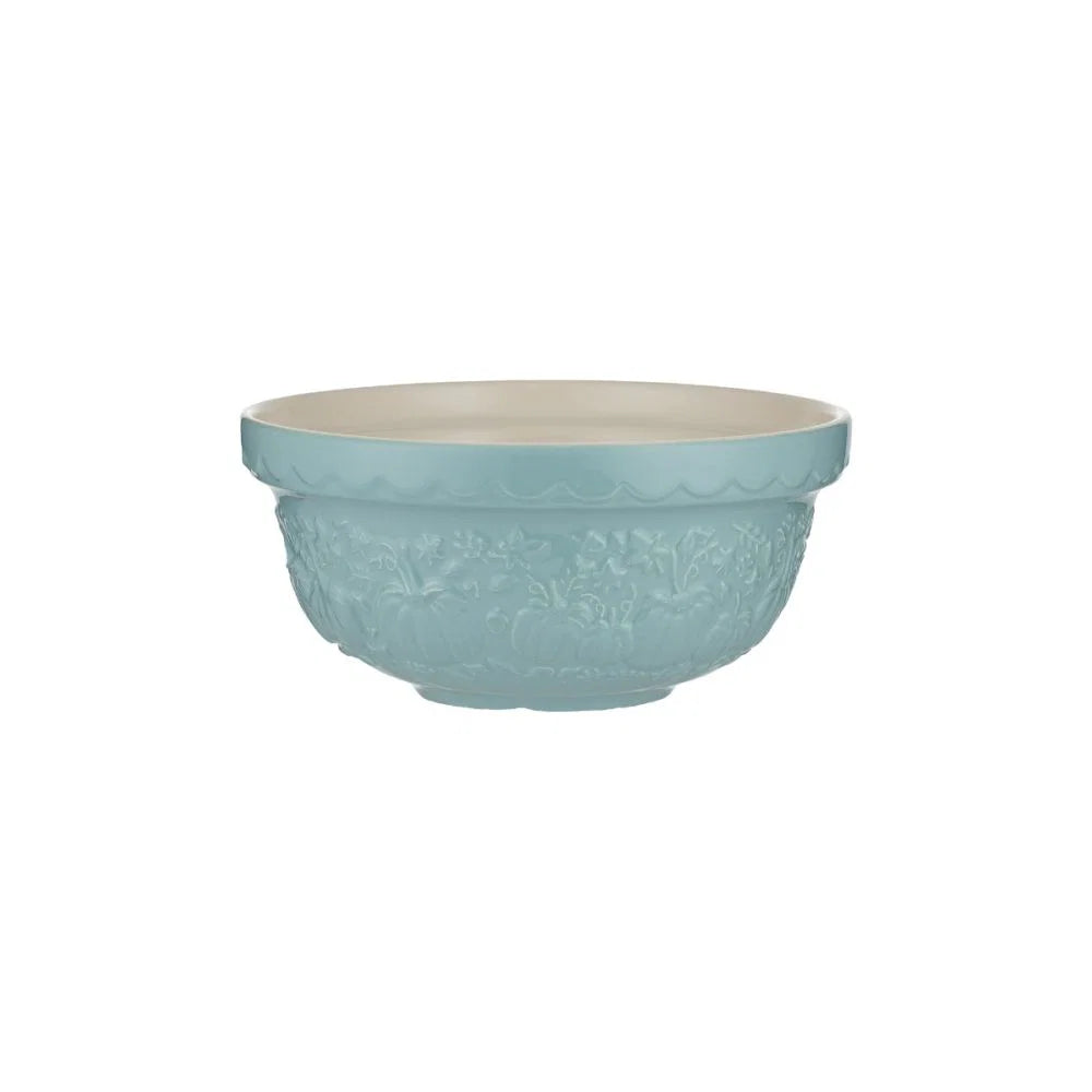 Mason Cash In The Pumpkin Patch 30 Cornflower Blue Mixing Bowl (1.25 Qt)