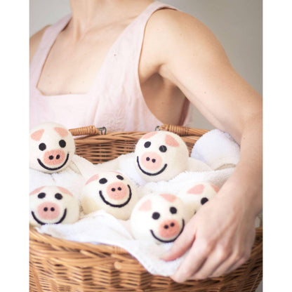 Pig Trio Eco Dryer Balls - Set of 3