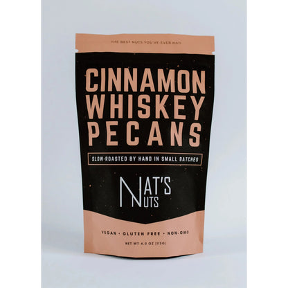 Cinnamon Whiskey Pecans
