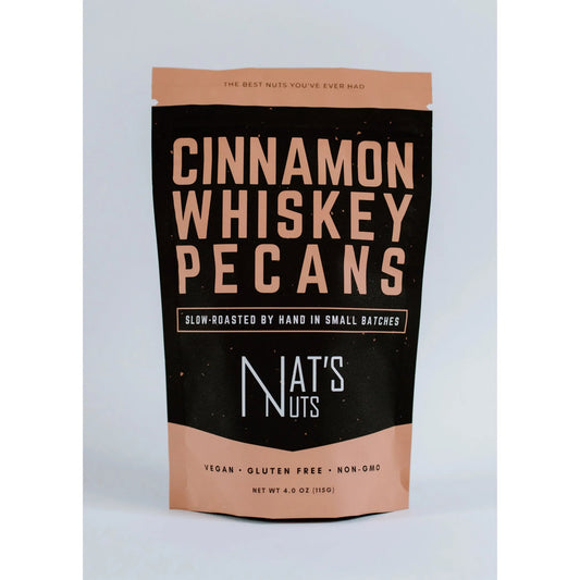 Cinnamon Whiskey Pecans