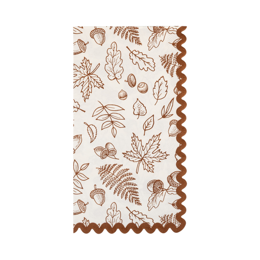 Fall Foliage Dinner Paper Napkins