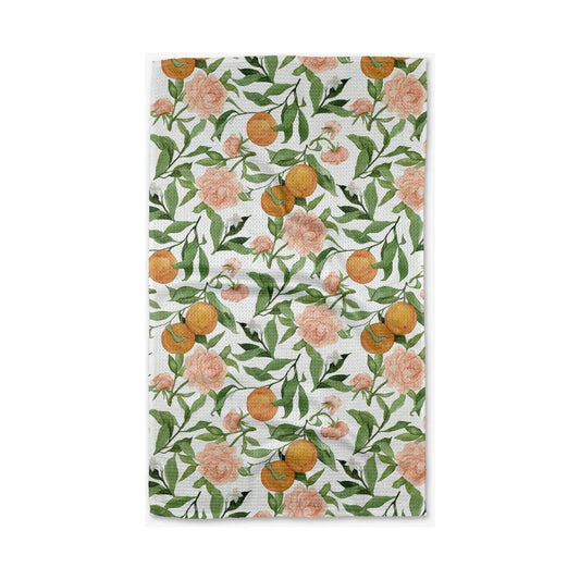 A Peony For Your Thoughts Tea Towel