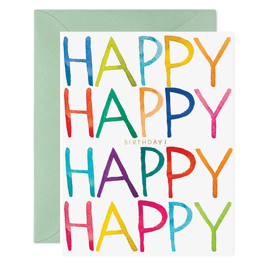 Really Happy Birthday Greeting Card