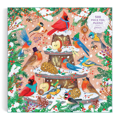 Festive Feathers 500 Piece Foil Puzzle
