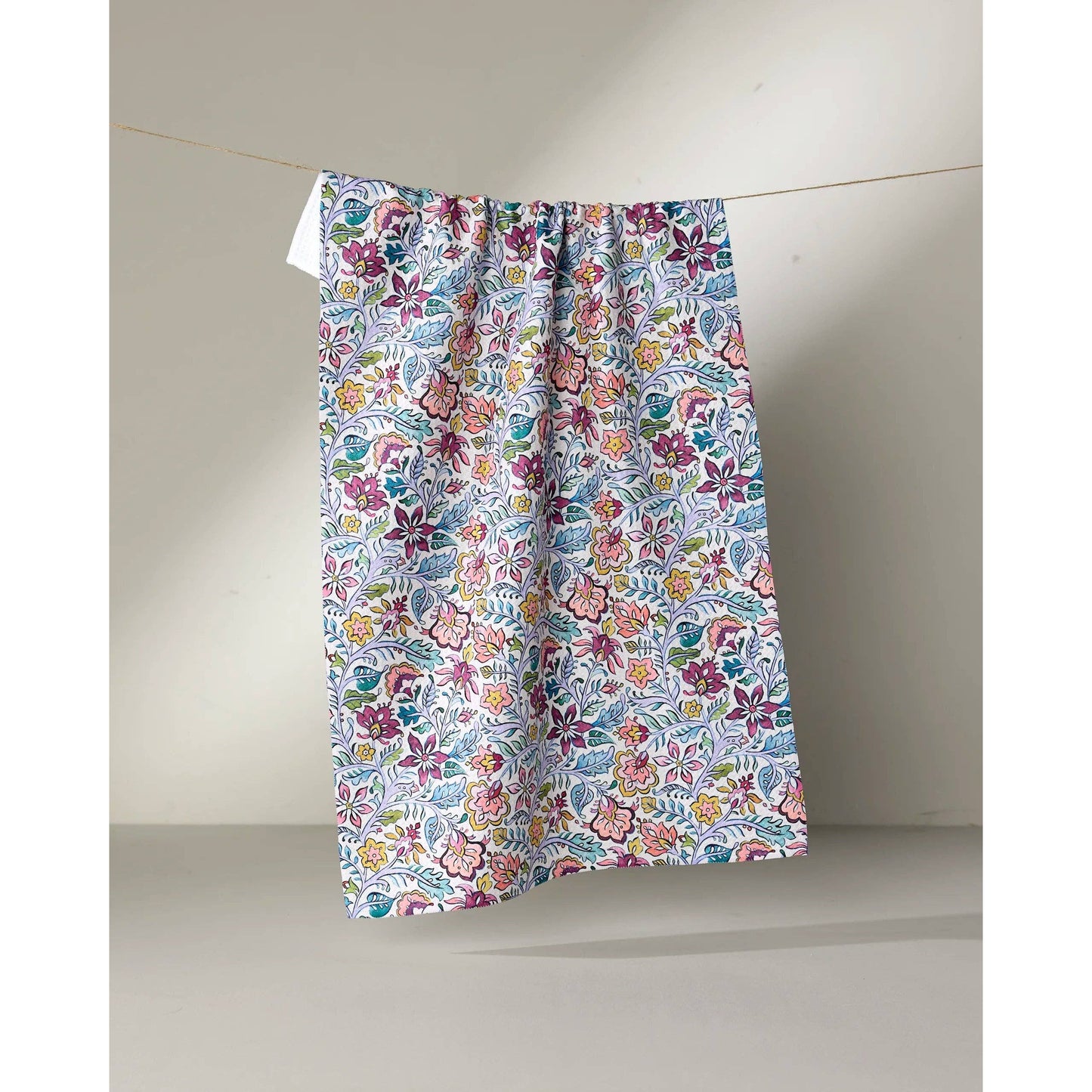 Amethyst Geometry Tea Towel