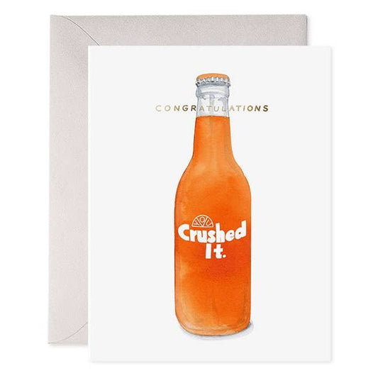Crushed It Greeting Card