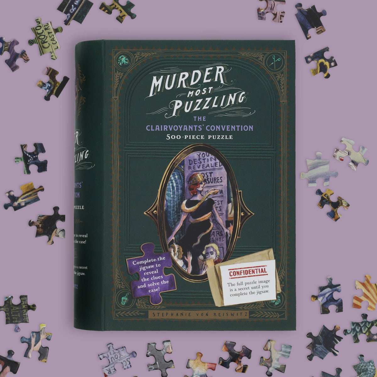 Murder Most Puzzling: The Clairvoyants' Convention 500-Piece