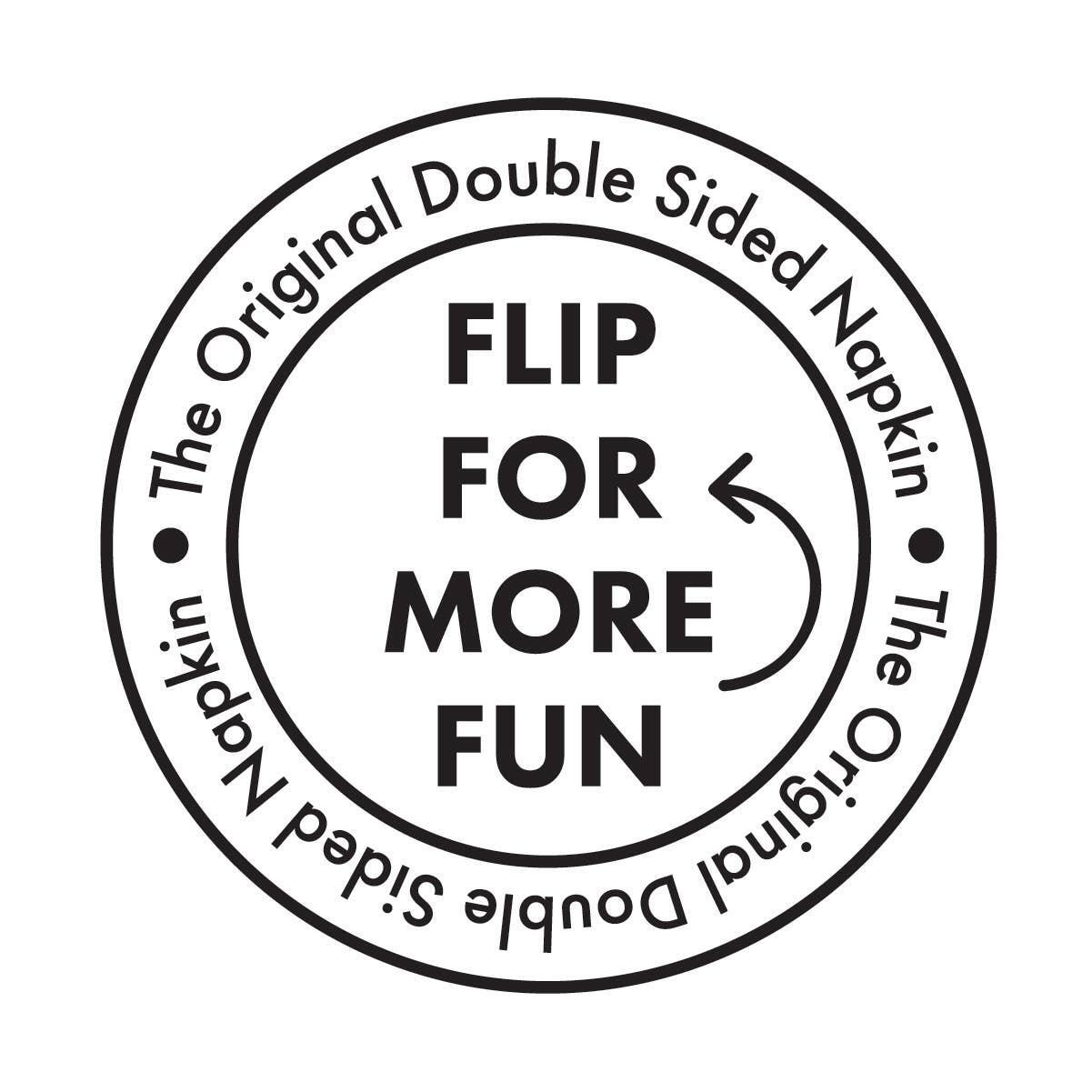 Outdoorsy | Funny Party Gift | Cocktail Napkin