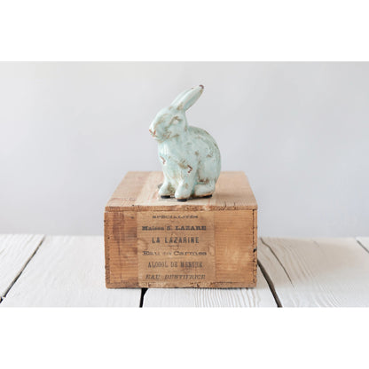 Distressed Terracotta Rabbit