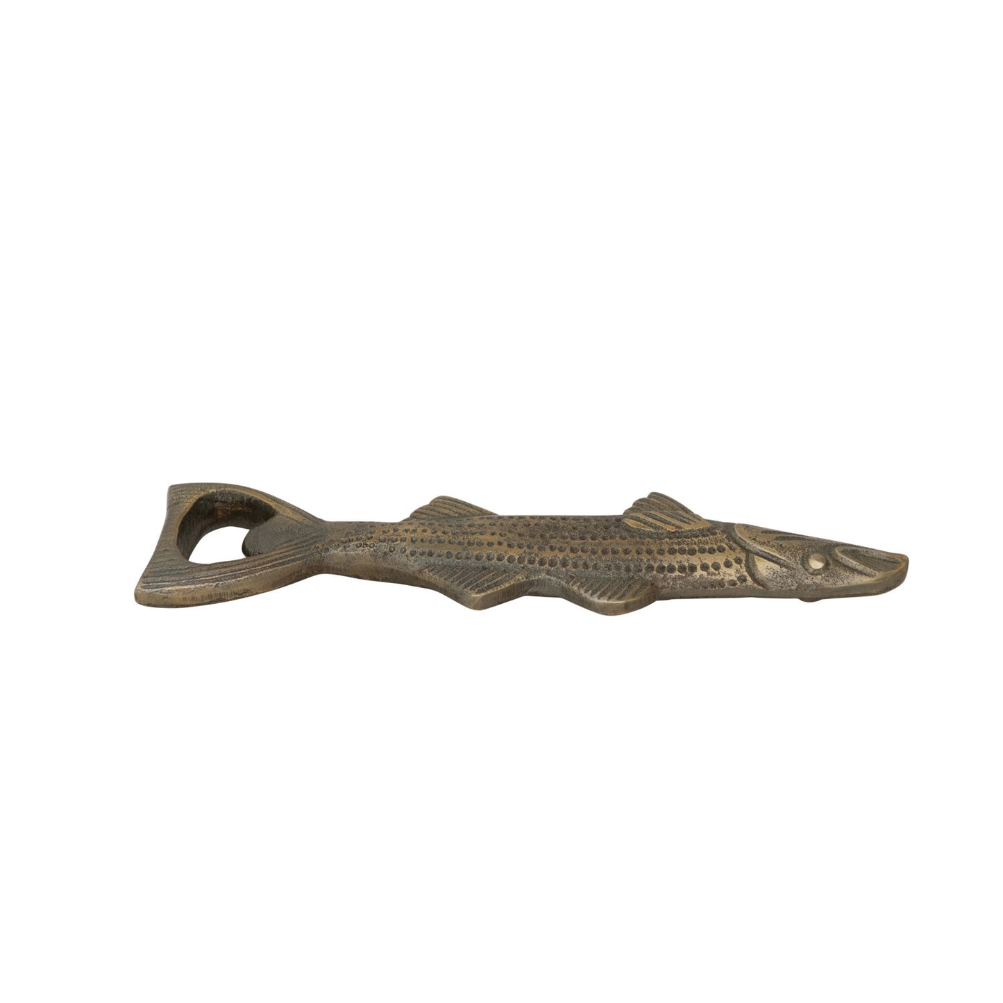 Cast Aluminum Fish Bottle Opener