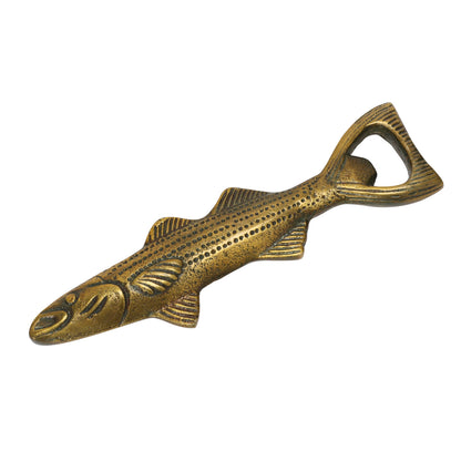 Cast Aluminum Fish Bottle Opener