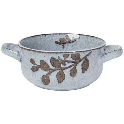 Fog Chalk Relief Soup Bowl