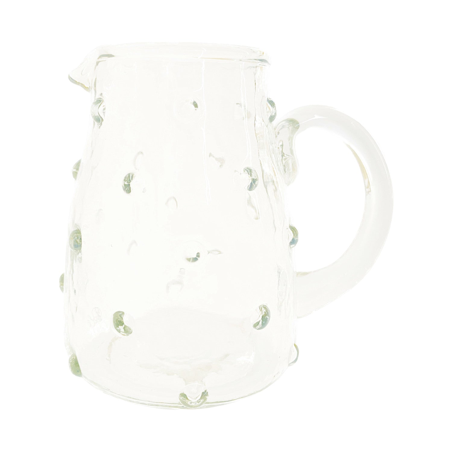 8 oz. Recycled Glass Hobnail Creamer