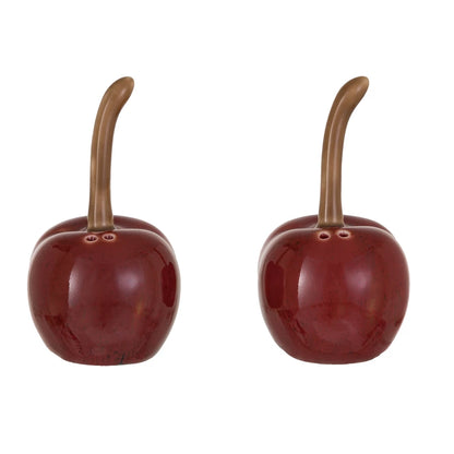 Cherry Shaped Salt & Pepper Shakers