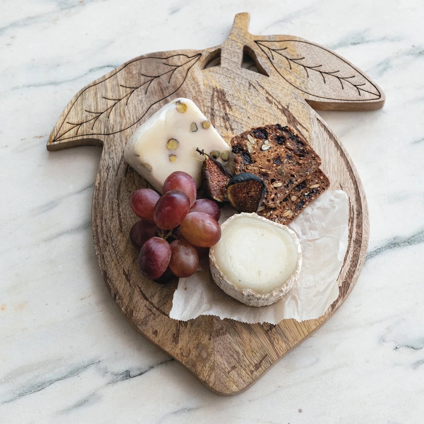 Lemon Shaped Charcuterie Board