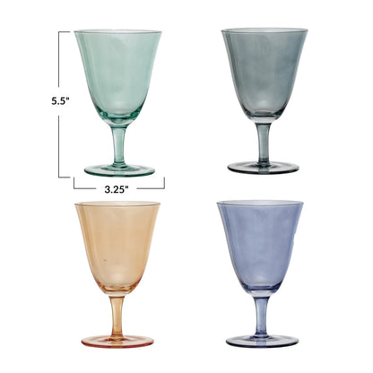 Whimsical Goblet Wine Glass