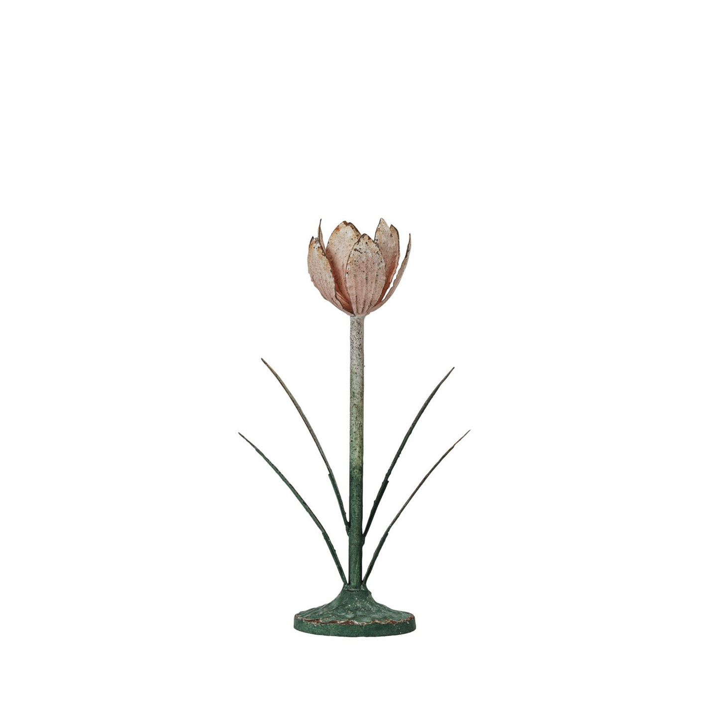 Painted Metal Vintage Reproduction Toleware Taper Holder, 3 Styles