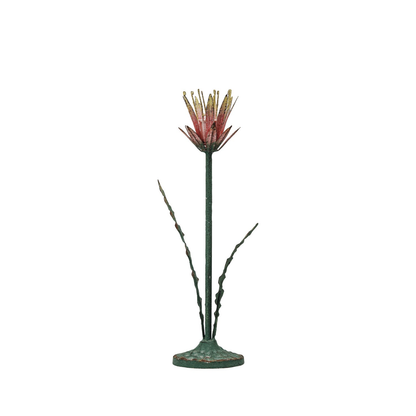 Painted Metal Vintage Reproduction Toleware Taper Holder, 3 Styles