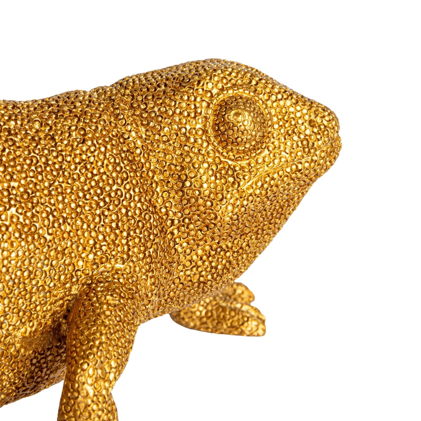 Gold Chameleon Bud Vase