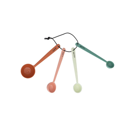 Pastel Enameled Stainless Steel Measuring Spoons