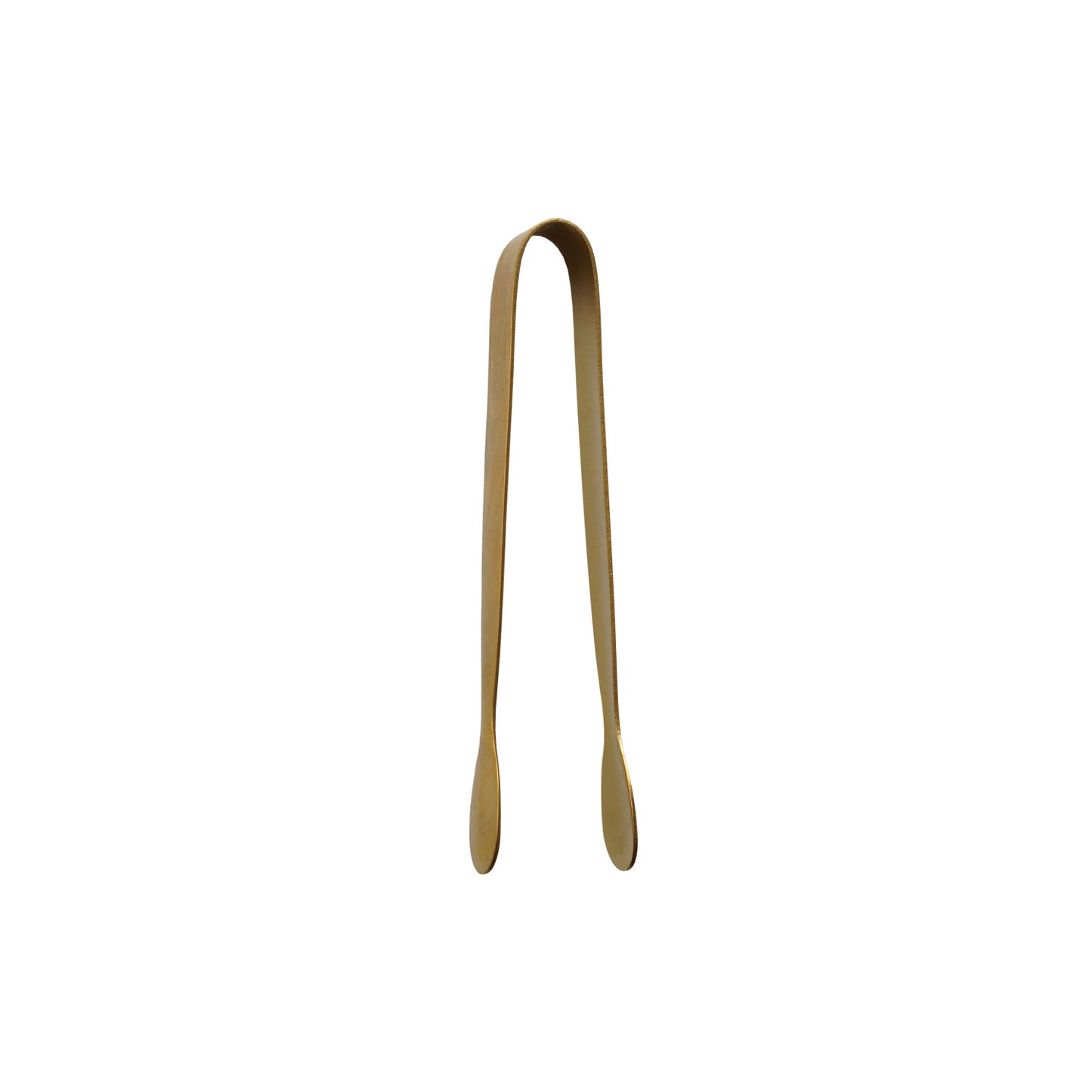 Stainless Steel Ice Tongs, Gold Finish