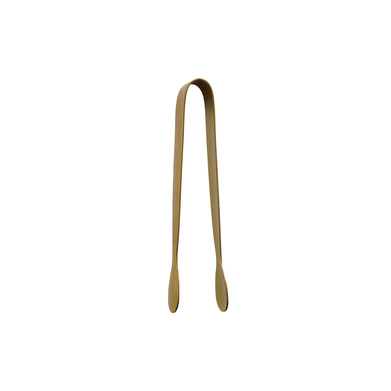 Stainless Steel Ice Tongs, Gold Finish