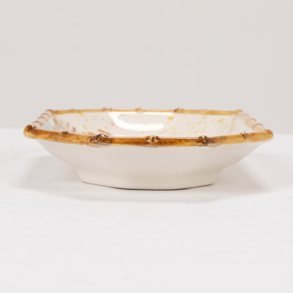 Octagon Stoneware Accent Plate