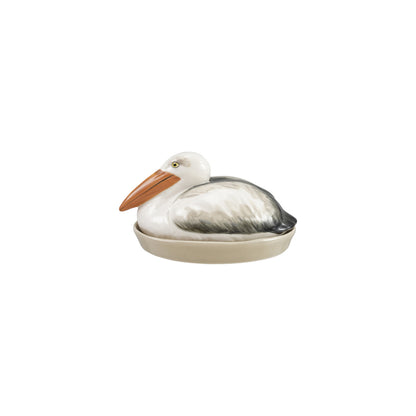 Pelican Shaped Butter Dish