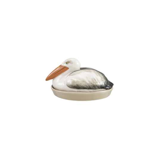 Pelican Shaped Butter Dish