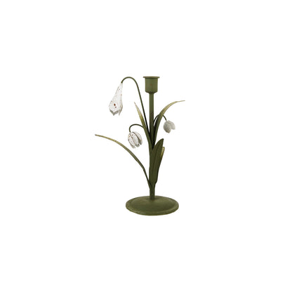 Lily of the Valley Taper Candle Holder