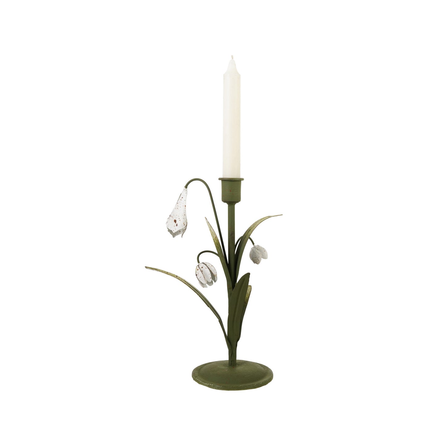 Lily of the Valley Taper Candle Holder