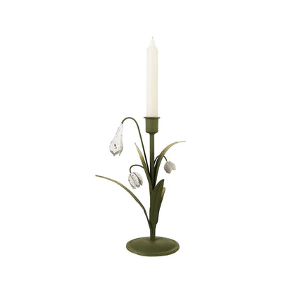 Lily of the Valley Taper Candle Holder
