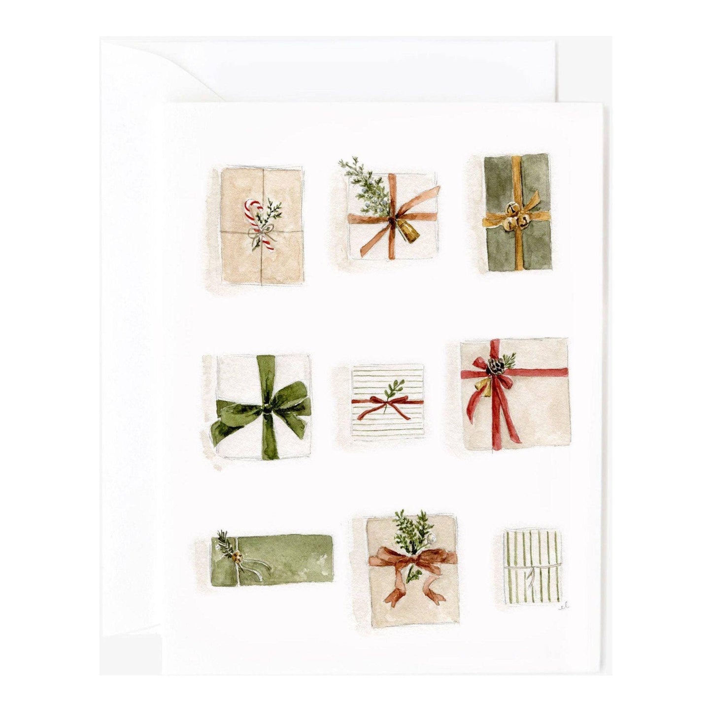 Wrapped christmas gifts