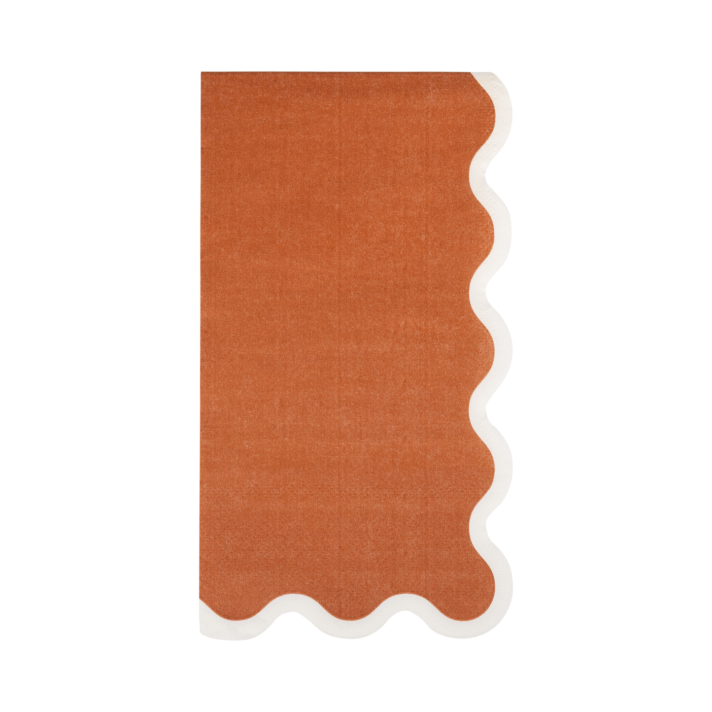 Rust Ric Rac Dinner Paper Napkins