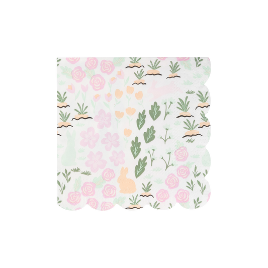 Garden Scatter Paper Cocktail Napkin