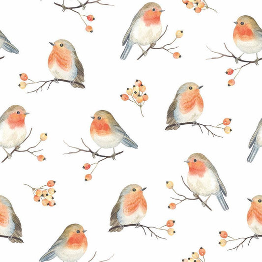 Robin Family Paper Cocktail Napkins