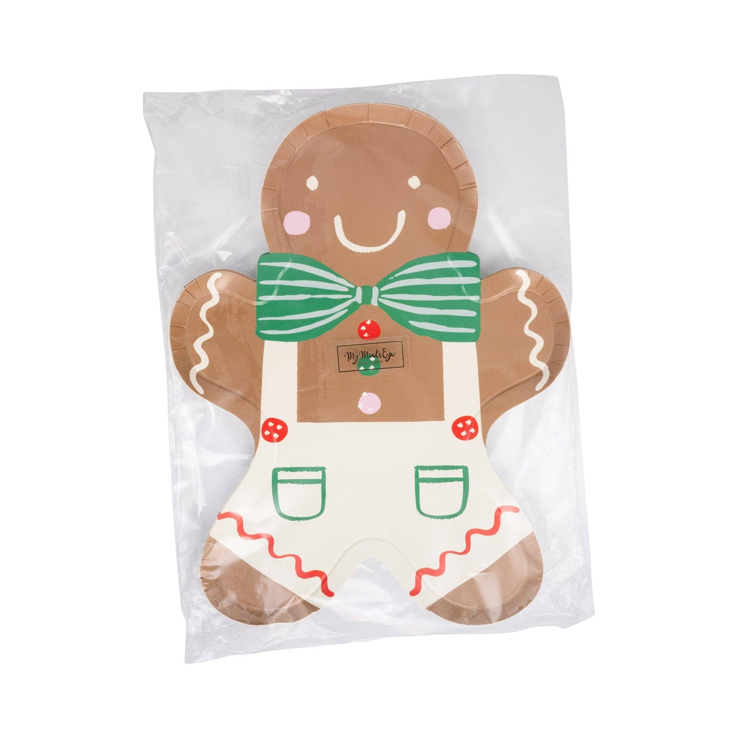 Gingerbread Man Plate