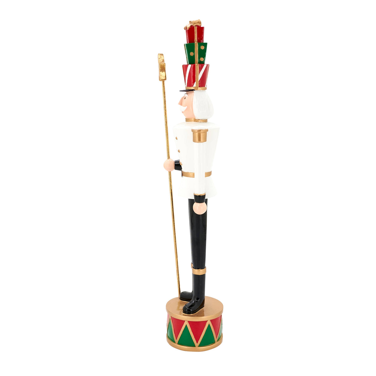Holiday Toy Soldier with Star Figurine
