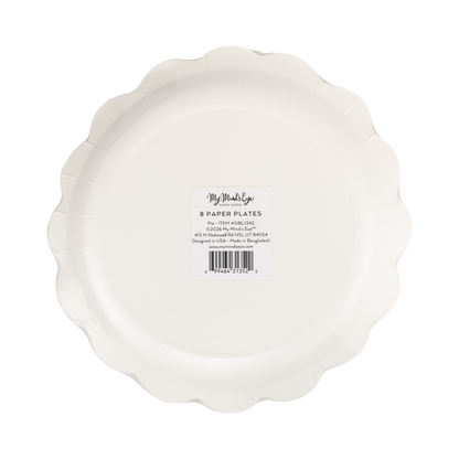 Pumpkin Pie Paper Plates