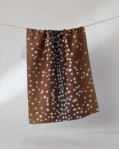Doe Trail Geometry Tea Towel