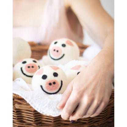 Pig Trio Eco Dryer Balls - Set of 3