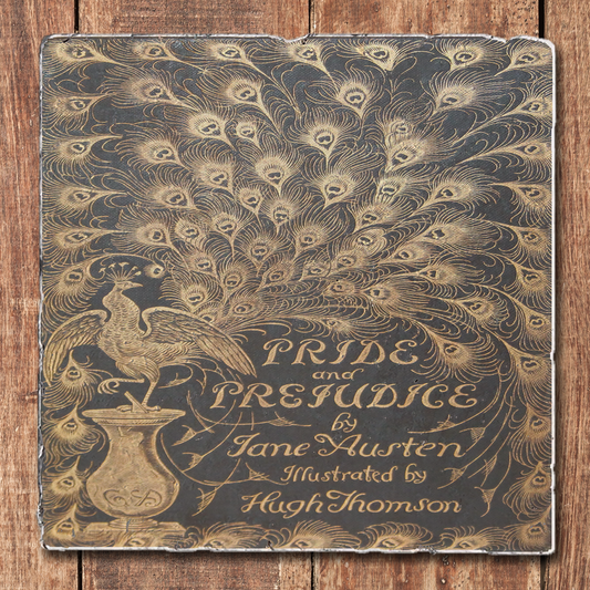 Classic Book Coaster - Pride and Prejudice - Jane Austen