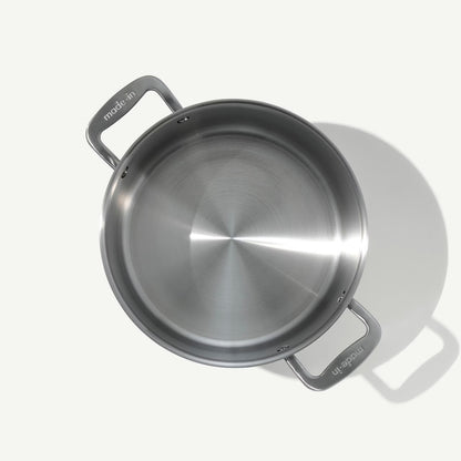 Made In Stainless Clad Stock Pot, 8 Qt