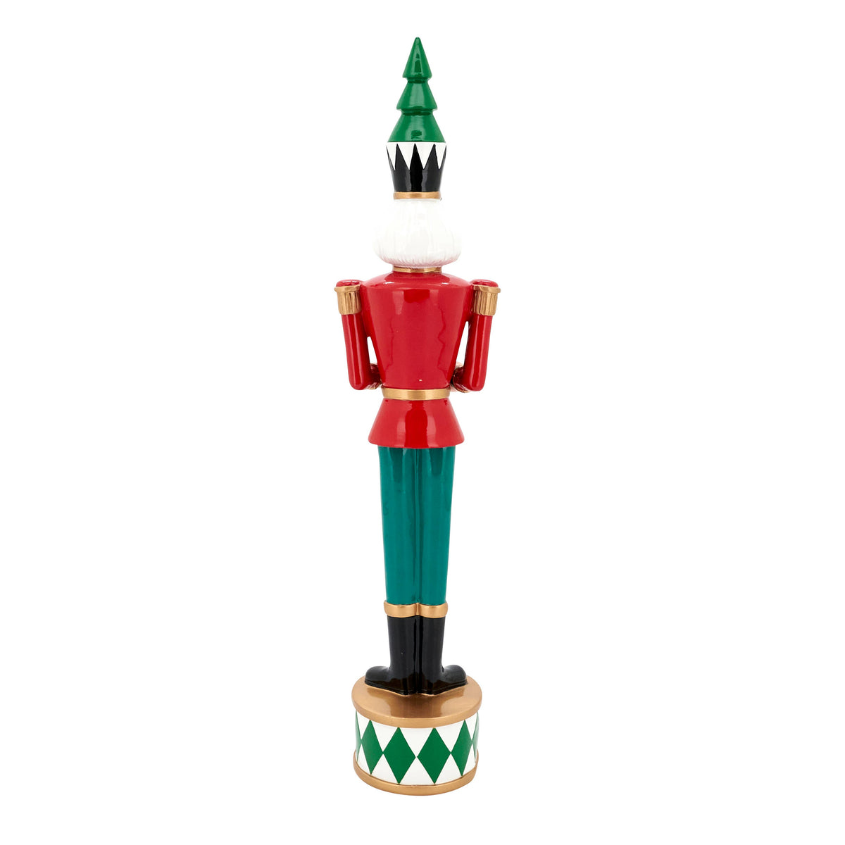 Red& Green Soldier with Gift Figurine