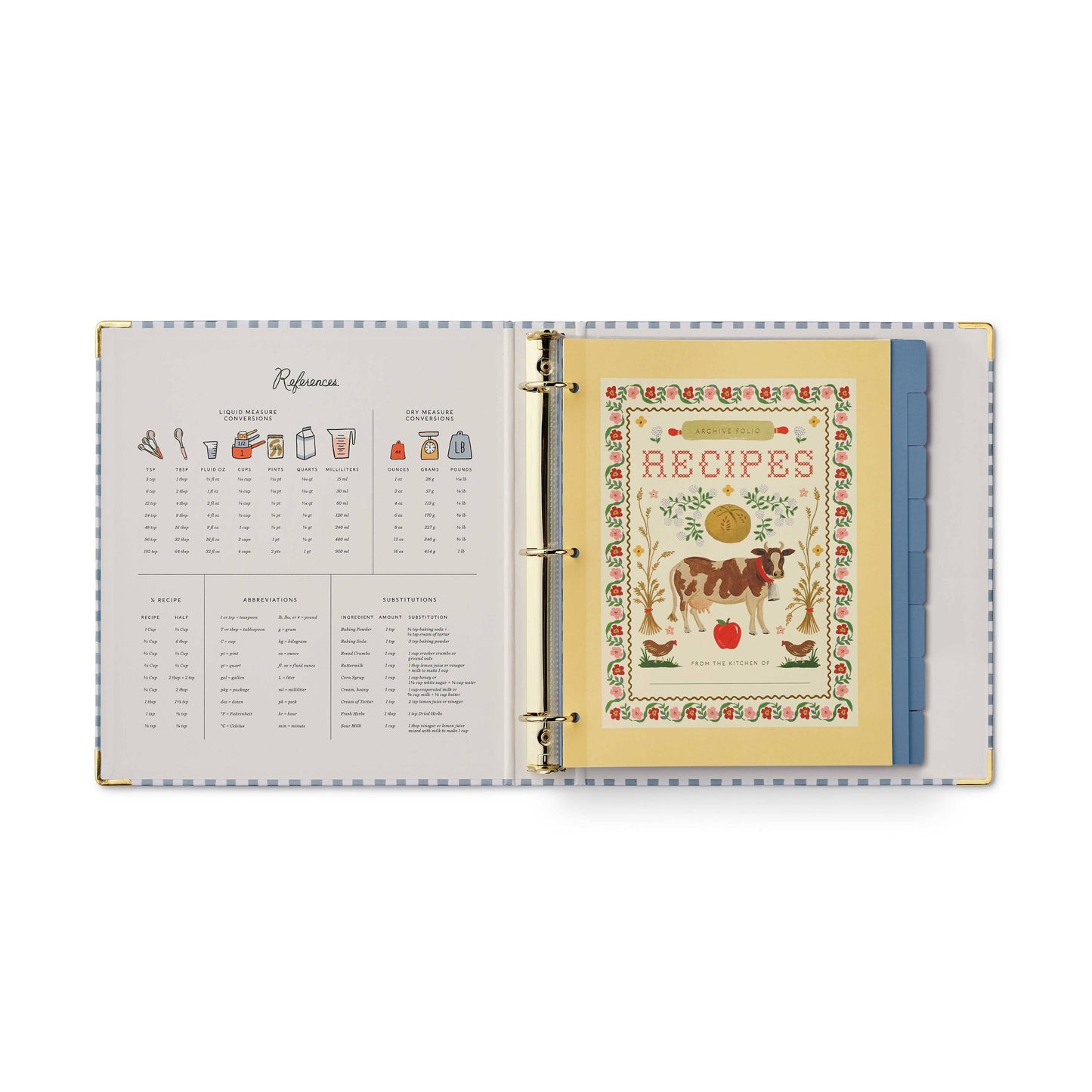 Home Sweet Home Recipe Binder