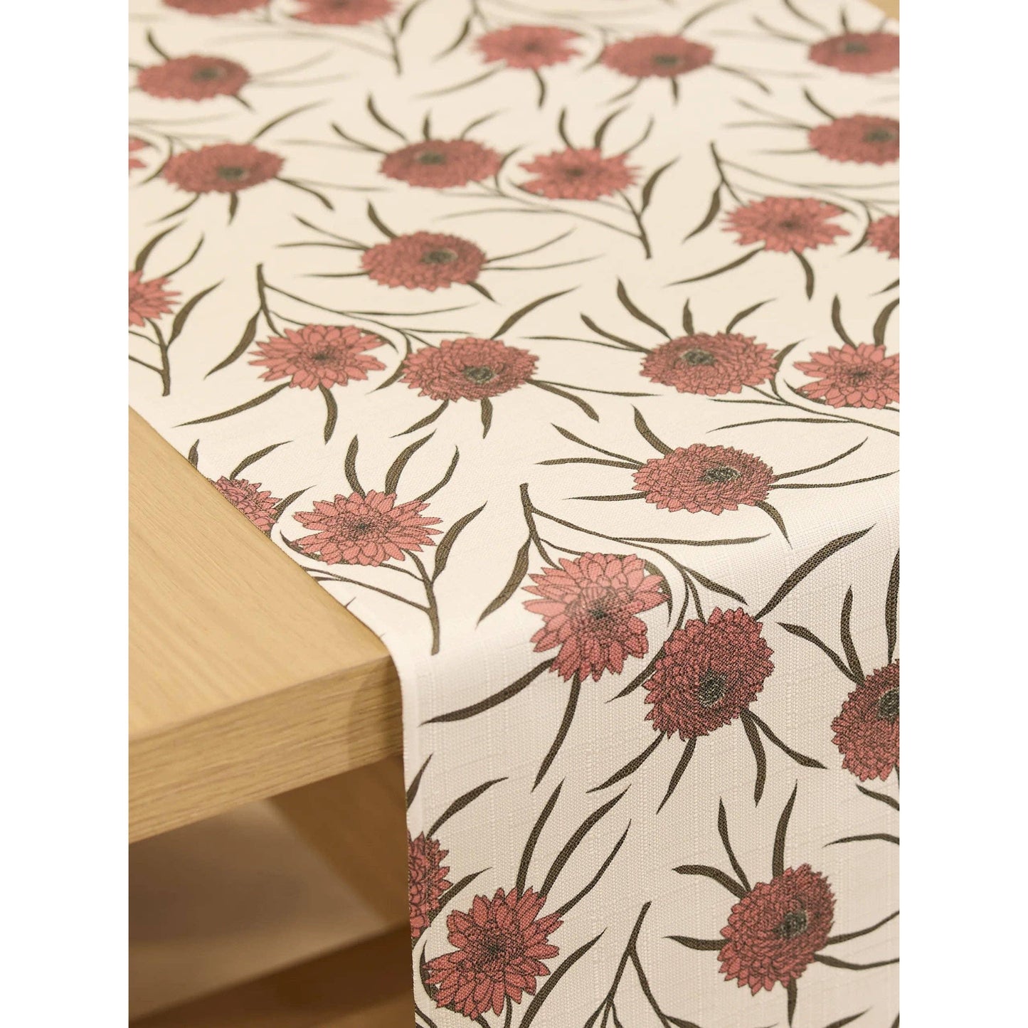 Wild Dahlia Geometry Table Runner