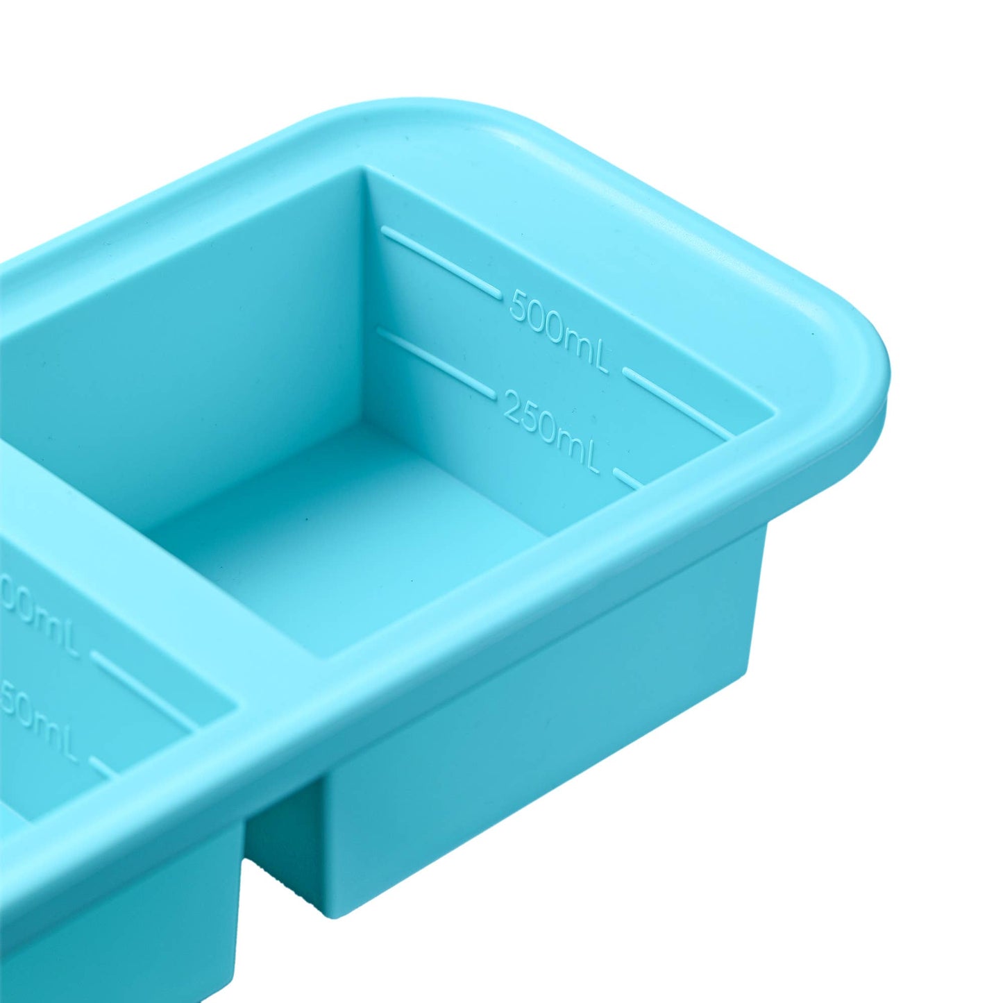 Souper Cubes 2-Cup Silicone Freezing Tray: Aqua