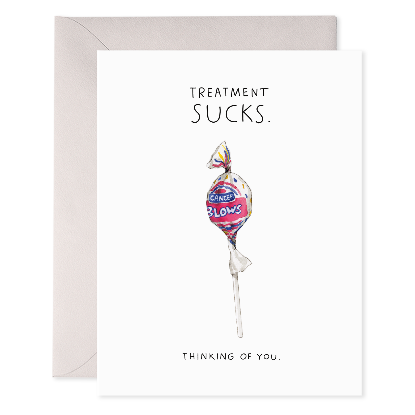 Treatment Sucks Greeting Card