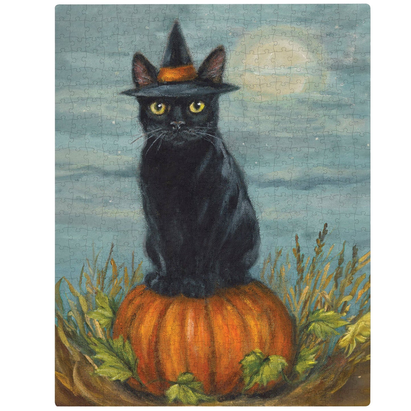 Black Cat Witch Puzzle